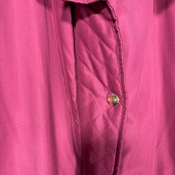 Woman Within Purple Down Puffer Winter Coat - Size 4X (34/36) - Womens Plus Size - Picture 5 of 7